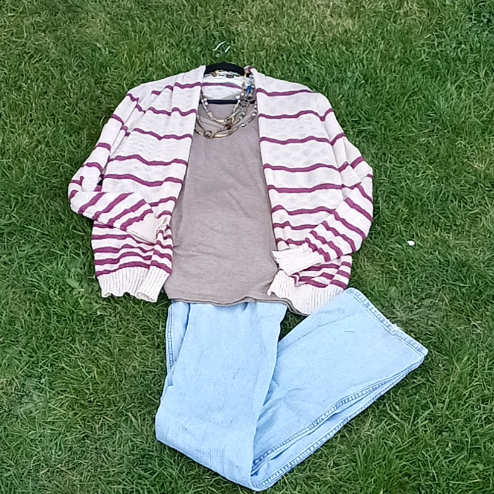 "XL" shawl collar L/S Cardigan